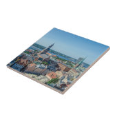 リガシティセンターの上からの眺め タイル (側面)