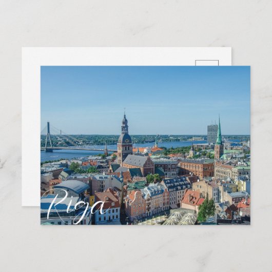 リガシティセンターの上からの眺め ポストカード (正面/裏面)