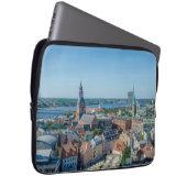 リガシティセンターの上からの眺め ラップトップスリーブ (正面右)