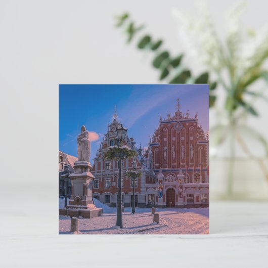 リガタウンホールスクエア冬 (スタンド正面)