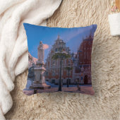 リガタウンホールスクエア冬 クッション (ブランケット)