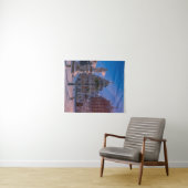 リガタウンホールスクエア冬 タペストリー (インサイチュ(横))