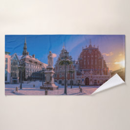 リガタウンホールスクエア冬 バスタオルセット