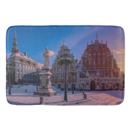 リガタウンホールスクエア冬 バスマット