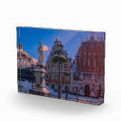 リガタウンホールスクエア冬 フォトブロック (右)