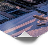 リガタウンホールスクエア冬 ポスター (コーナー)