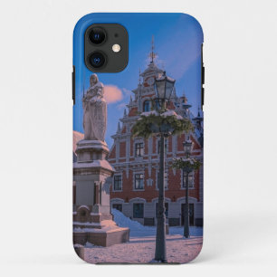 リガタウンホールスクエア冬 iPhone 11 ケース