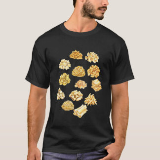 リガトーニ、スパゲッティ、トルテリーニ イタリアン パスタヌードル Tシャツ