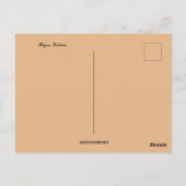 リガラトビアの曇り日 ポストカード (裏面)