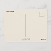 リガラトビアの通り ポストカード (裏面)