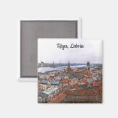 リガラトビアパノラマビュー マグネット (正面/裏面)