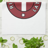 リガラトビア キッチンタオル (折り畳み)