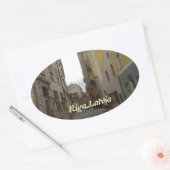 リガラトビア 楕円形シール (封筒)