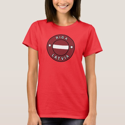 リガラトビア Tシャツ (正面)