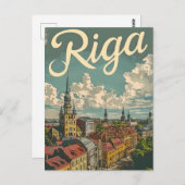 リガヴィンテージ ポストカード (正面/裏面)