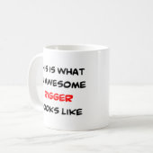 リガー素晴らし コーヒーマグカップ (正面左)