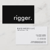 リガー 名刺 (正面/裏面)