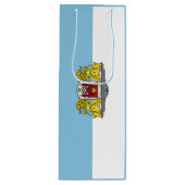 リガ国旗、ラトビアワイン抱き枕 ワインギフトバッグ (正面)