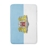 リガ国旗、ラトビア浴室用マット バスマット (正面縦)