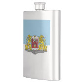 リガ国旗、ラトビア・フラスコ フラスク (左)