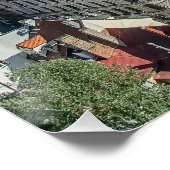 リガ旧市街の上からの眺め ポスター (コーナー)