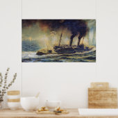 リガ湾の戦い1915威厳がある、1940 ポスター (キッチン)