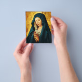 リガ祈りの言葉ヴァージン チラシ (手)