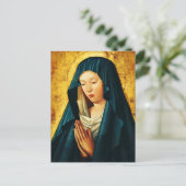 リガ祈りの言葉ヴァージン ポストカード (スタンド正面)