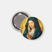 リガ祈りの言葉ヴァージン マグネット (正面/裏面)