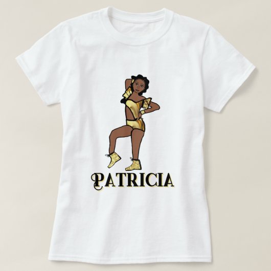 リキッドゴールドダンサー #1 Tシャツ (デザイン正面)