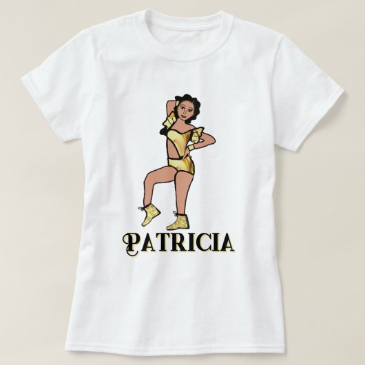 リキッドゴールドダンサー #2 Tシャツ (デザイン正面)