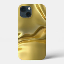 リキッドゴールド デジタルプリント iPhone 13 MINIケース