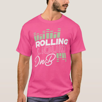 リキッドドラム及びバスダブステップDnb Tシャツ