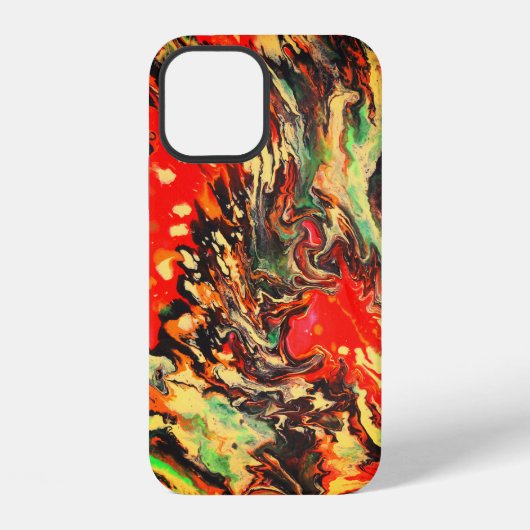 リキッドヒートiPhoneケース iPhoneケース (裏面)