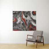 リキッドマーブルアゲートグリッターグラム#13フェイクグリッター タペストリー (インサイチュ(横))