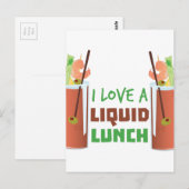 リキッドランチ ポストカード (正面/裏面)