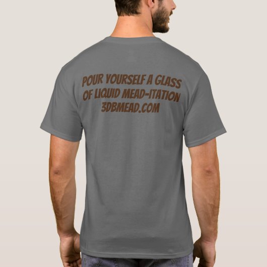 リキッド・ミード・メディテーション Tシャツ (裏面)
