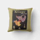 リキュールのSeveryハセルトの昇進ポスター クッション (裏面)