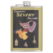リキュールのSeveryハセルトの昇進ポスター フラスク (正面)