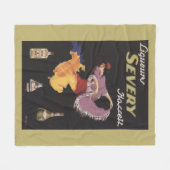 リキュールのSeveryハセルトの昇進ポスター フリースブランケット (正面(横))