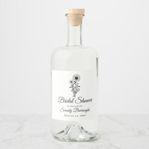  リキュールボトルラベル