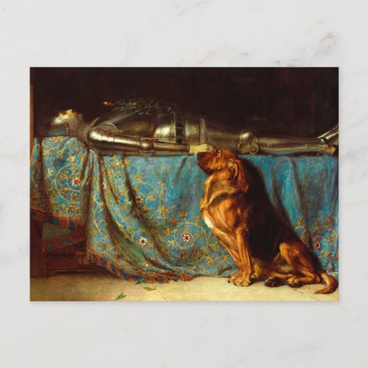 リクエスカット：ブリトン・リヴィエール（1888年） ポストカード (正面)