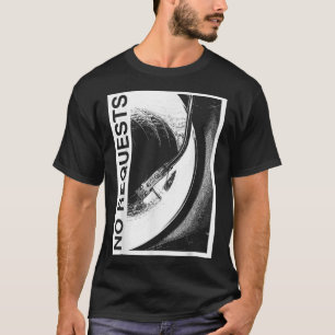 リクエストなし、DJ Vinyl Recordの音おもしろい楽愛好者 Tシャツ