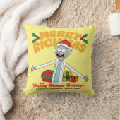 リクメリーマスとハッピーヒューマンホリデー クッション (ブランケット)