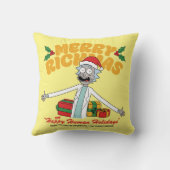 リクメリーマスとハッピーヒューマンホリデー クッション (裏面)