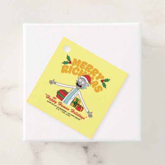 リクメリーマスとハッピーヒューマンホリデー フェイバータグ (インサイチュ)