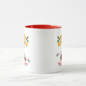 リクメリーマスとハッピーヒューマンホリデー マグカップ (中央)