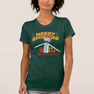 リクメリーマスとハッピーヒューマンホリデー Tシャツ