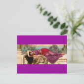 リクライニングギリシャの女性 – ゴッドワード ポストカード (スタンド正面)