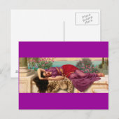 リクライニングギリシャの女性 – ゴッドワード ポストカード (正面/裏面)